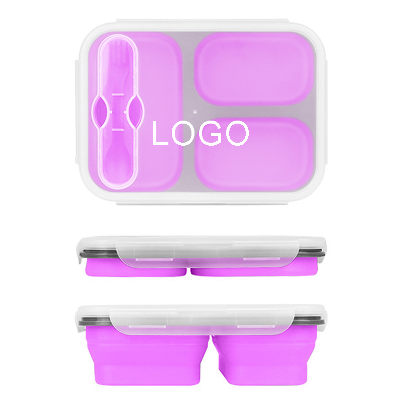 Collapsible Silicone Lunch Container