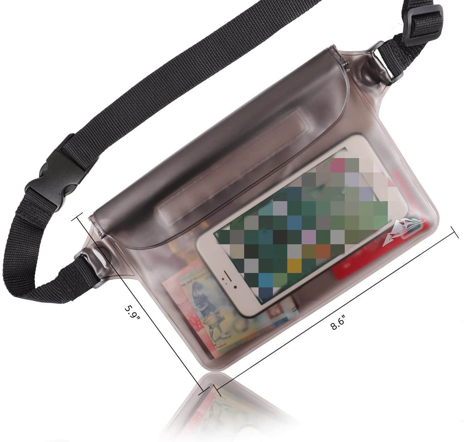 Waterproof Pouch with Waist Strap,Waterproof Phone pouch
