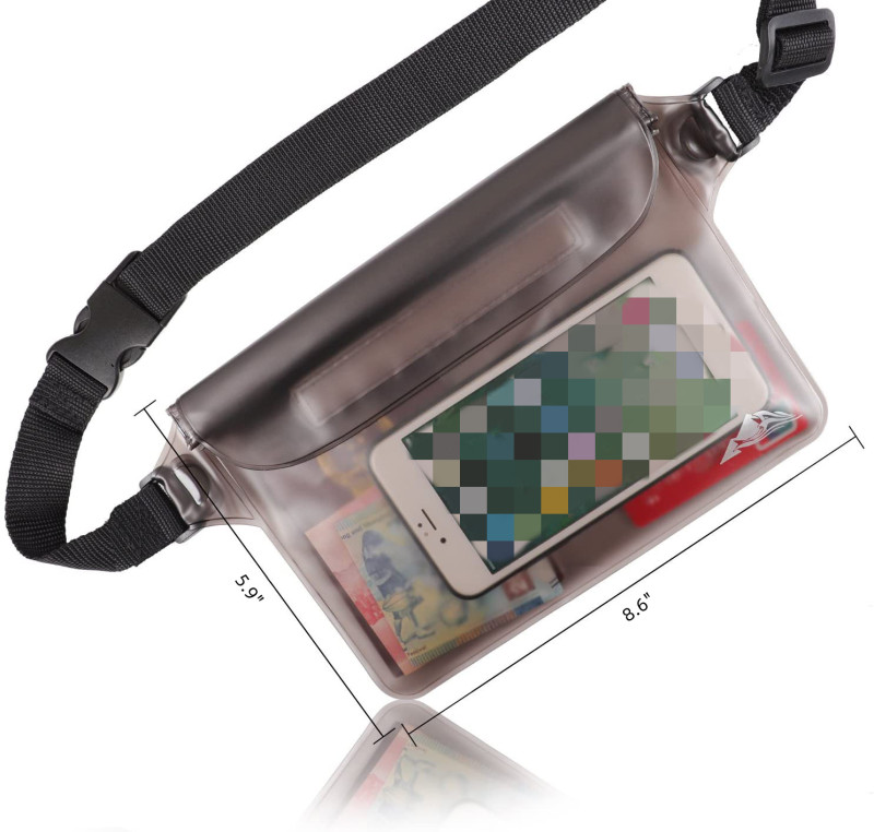 Waterproof Pouch with Waist Strap,Waterproof Phone pouch