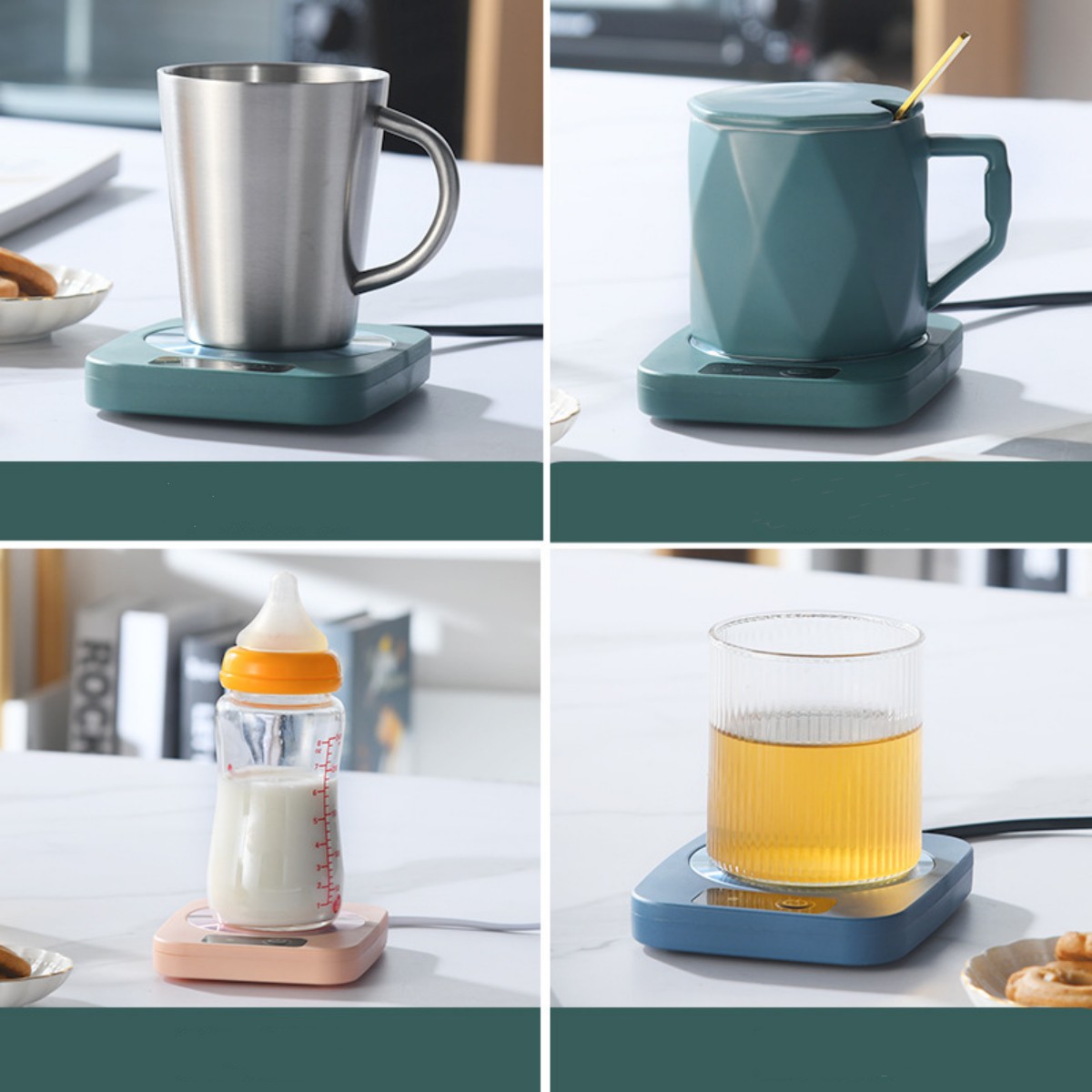 USB Warmer Coaster for Coffee Tea Cocoa Milk Food Fruits