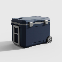 Insulated Portable Cooler with Heavy Duty Wheels