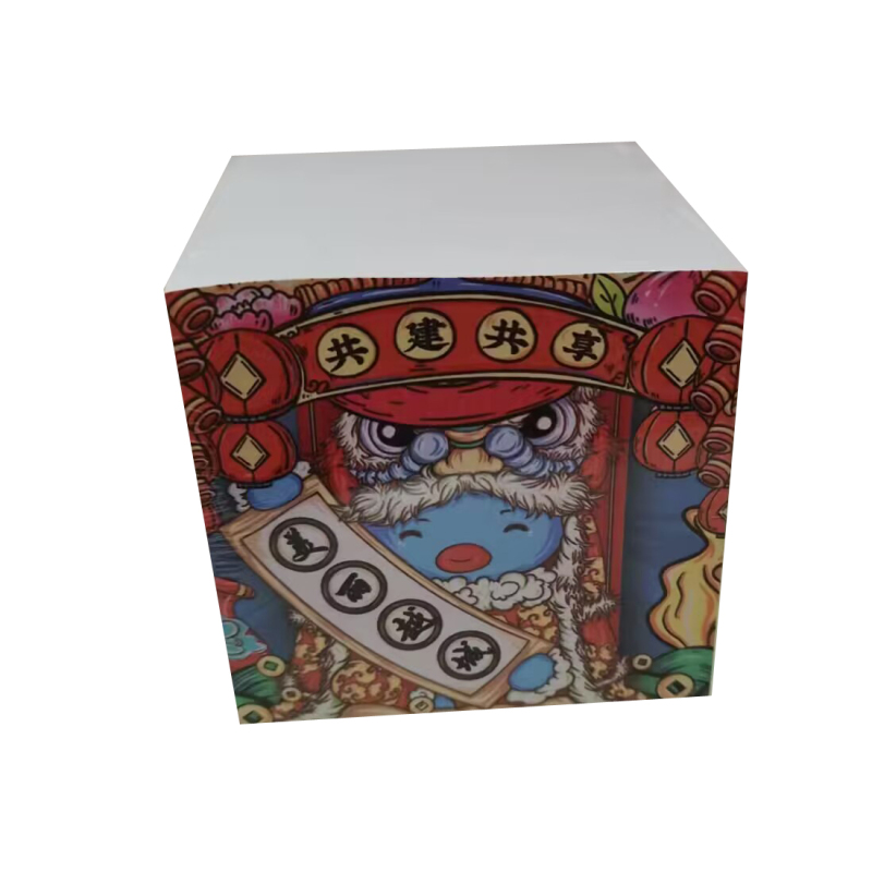 Custom Printed Notes Cube