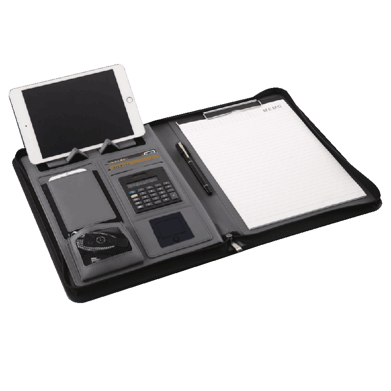 Leather Folder with Calculator