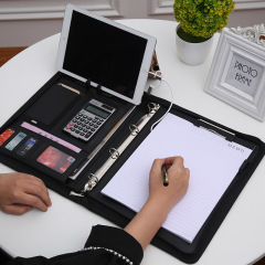 Leather Folder with Calculator