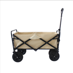 Camping Cart,Folding Trolley Portable Shopping Pushcart
