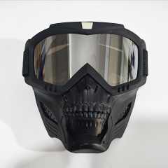 Detachable Skull Goggle Mask