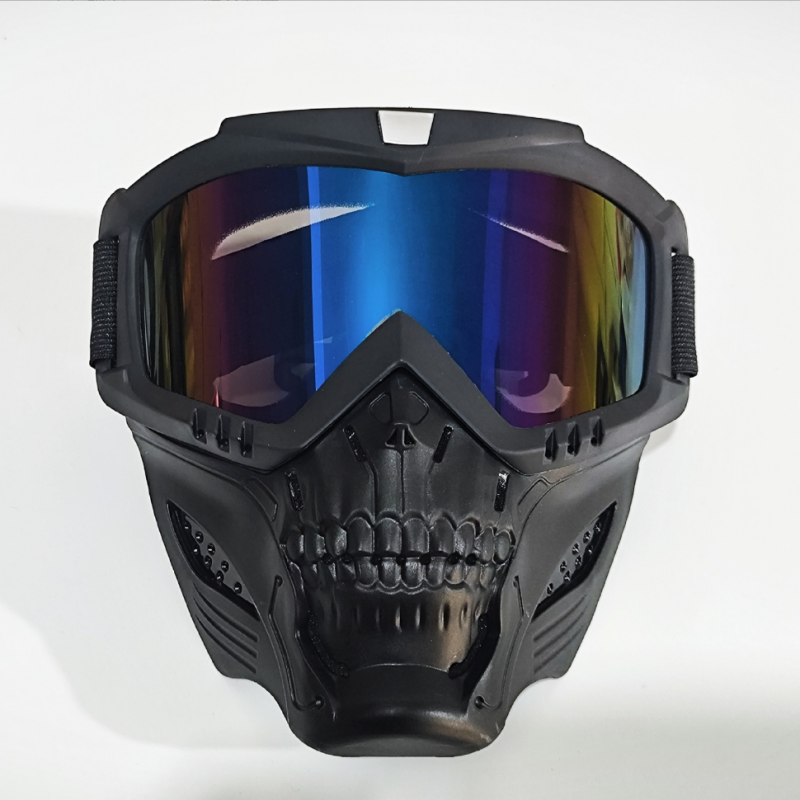 Detachable Skull Goggle Mask