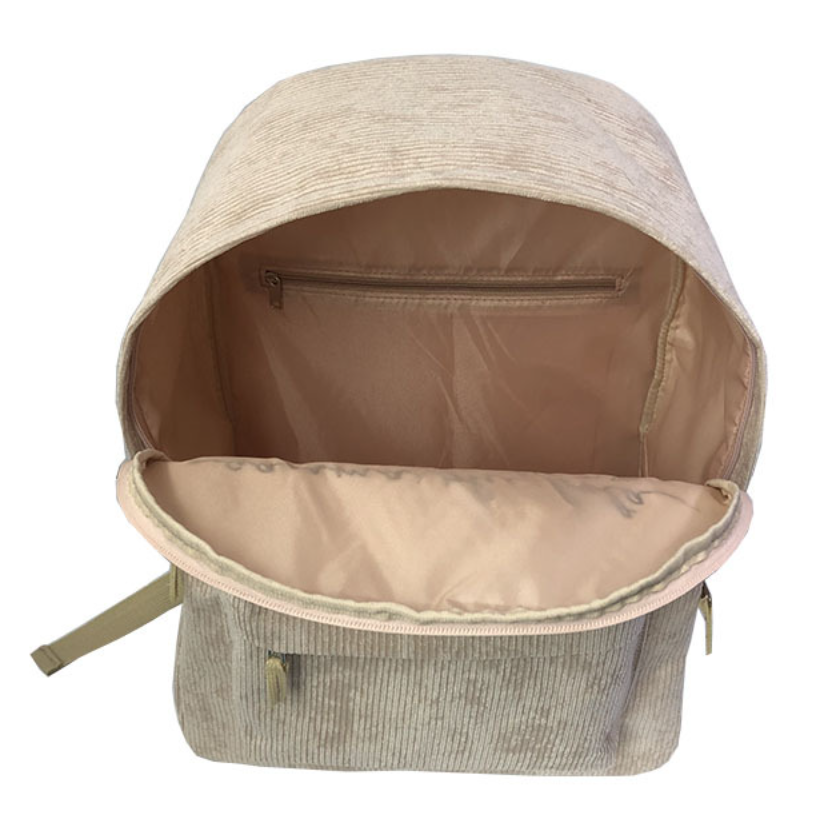 Preppy Corduroy Backpack