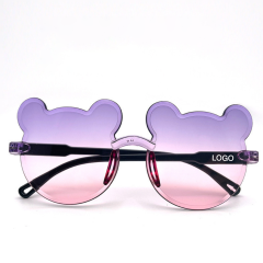 Kids Sunglasses Girls Cute Bear Sunglasses