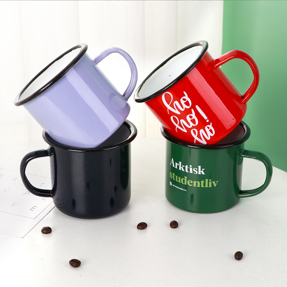 12oz Enamel Coffee Mug