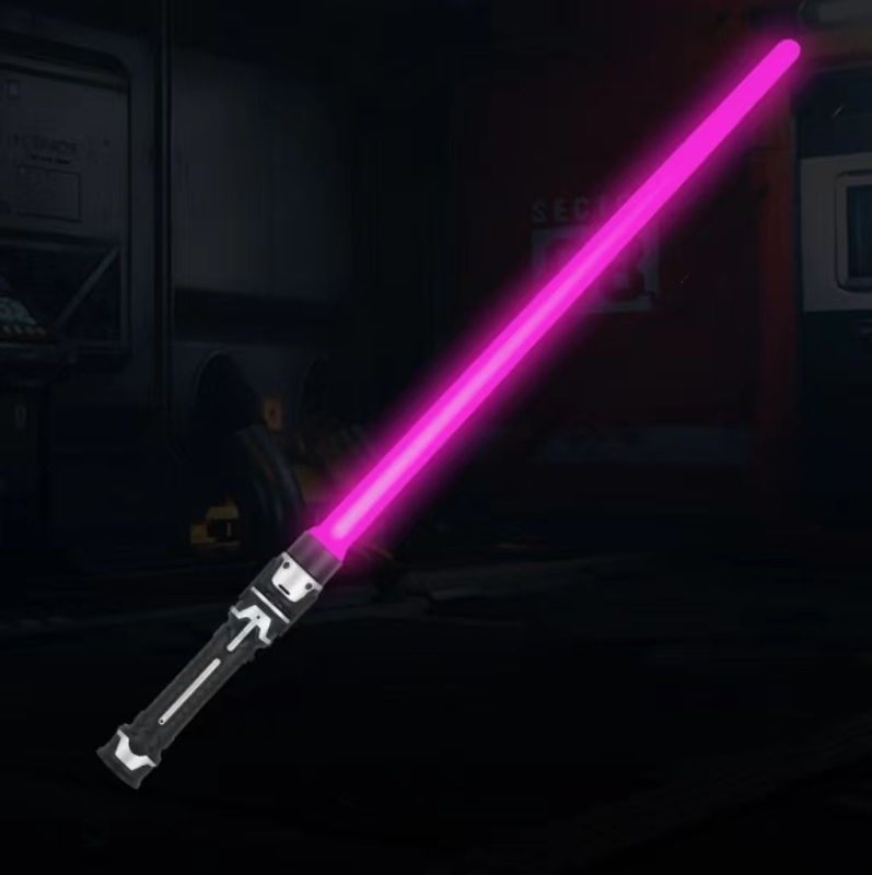Induction laser sword