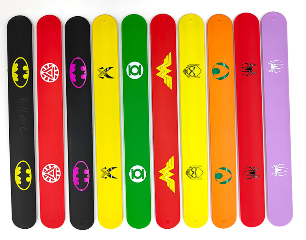 Children's Silicone Snap Ring Bracelet
