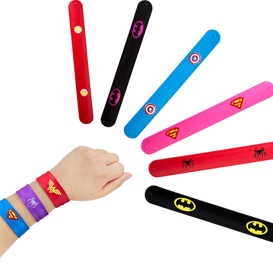 Children's Silicone Snap Ring Bracelet