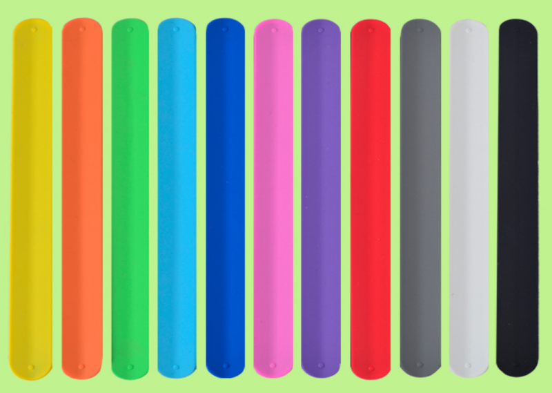 Children's Silicone Snap Ring Bracelet