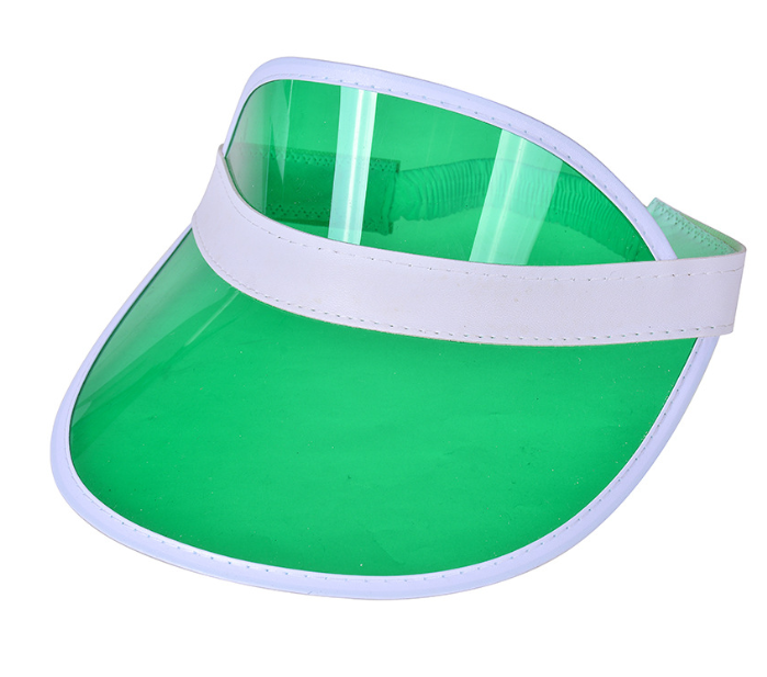 Outdoor Plastic Transparent Sun Hat