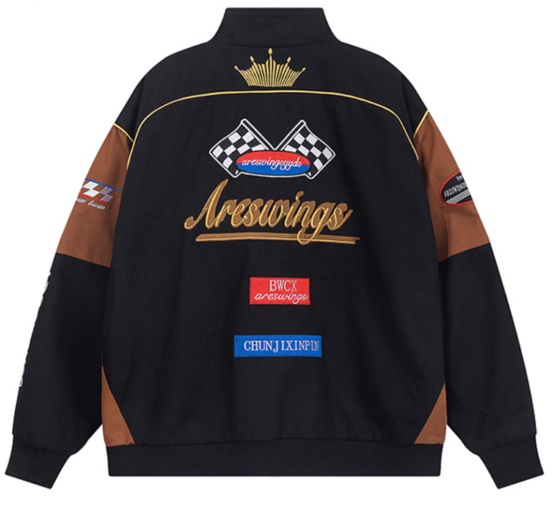 Vintage Biker Jacket Racing Suit