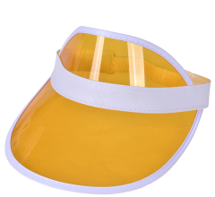 Outdoor Plastic Transparent Sun Hat