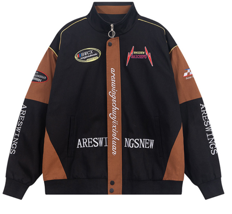 Vintage Biker Jacket Racing Suit