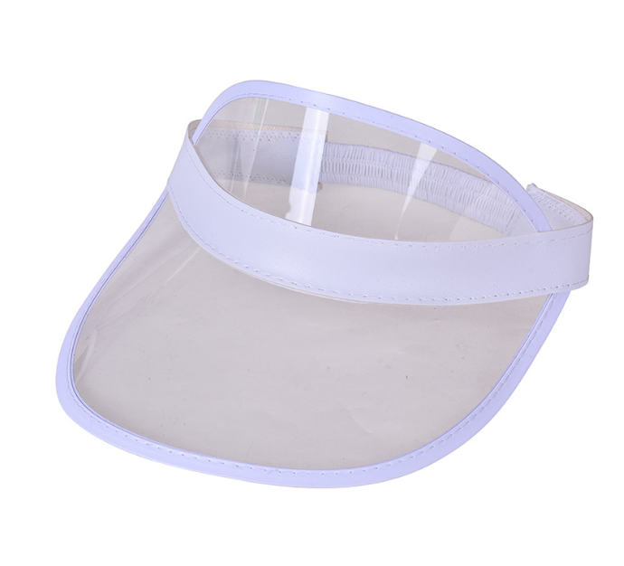 Outdoor Plastic Transparent Sun Hat
