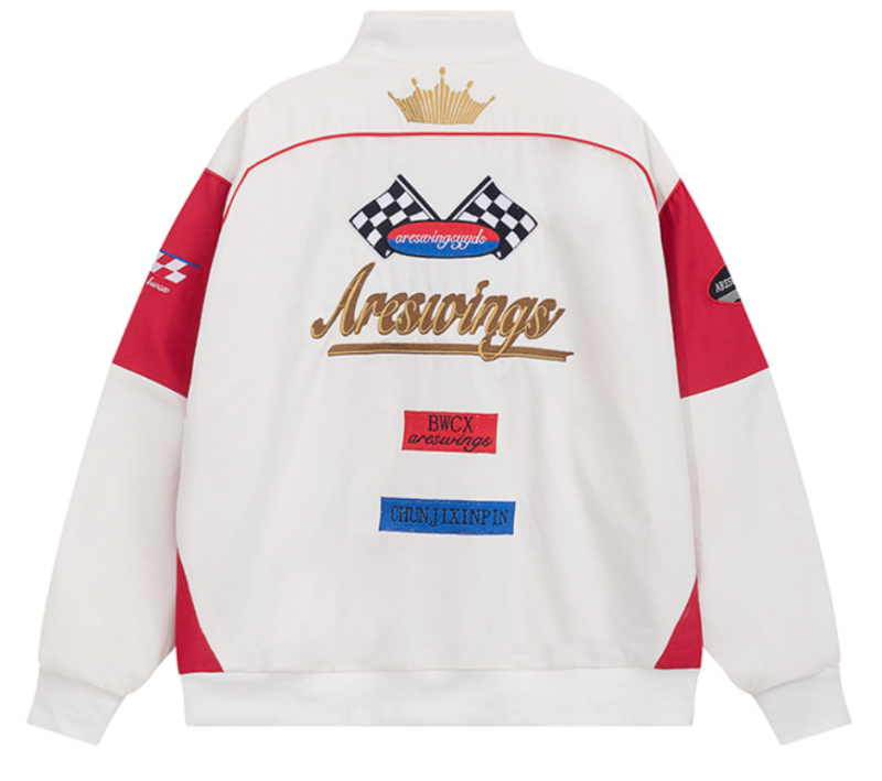 Vintage Biker Jacket Racing Suit