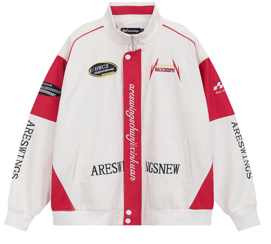 Vintage Biker Jacket Racing Suit