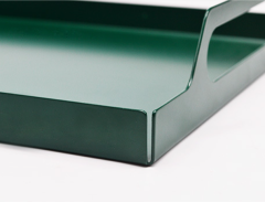 Household Water Cup Wrought Iron Storage Tray