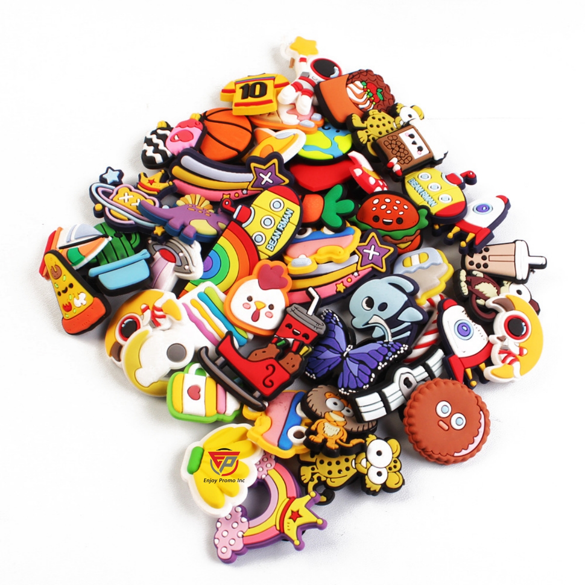 Random PVC Different Shoe Charms for Shoe Decoration