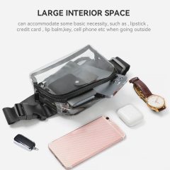 Clear Fanny Pack Belt Bag, Stadium Approved Waist Pack