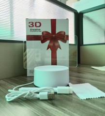 Acrylic Writing Pad With Pen Led Light