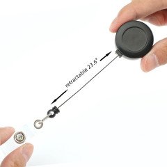 Retractable Badge Pull With Alligator Clip