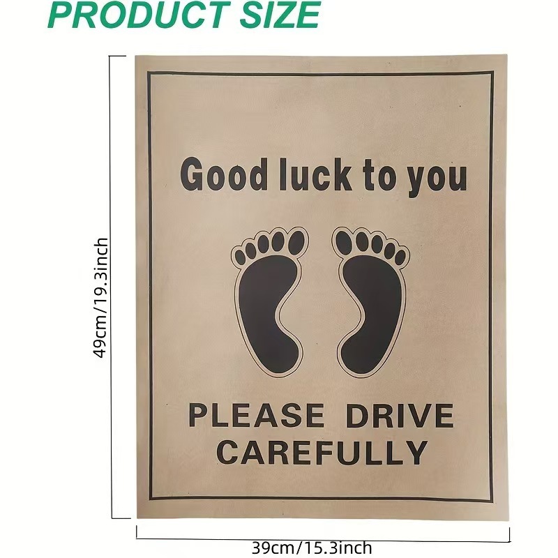 16x20″Disposable Car Floor Mats for Mud and Snow Protection
