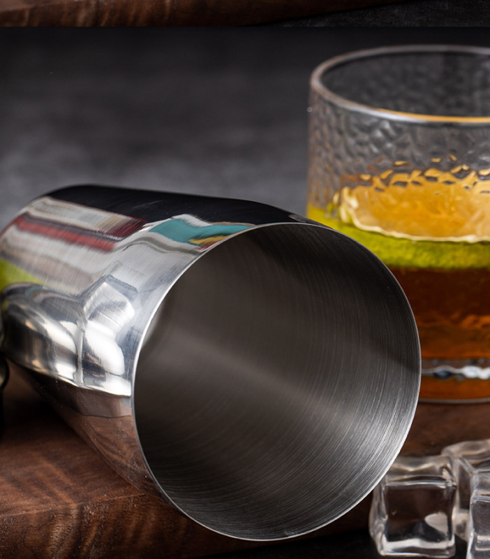 Custom Stainless Steel Cocktail Shaker, 12oz/18oz/25oz