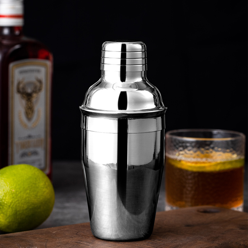 Custom Stainless Steel Cocktail Shaker, 12oz/18oz/25oz