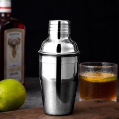 Custom Stainless Steel Cocktail Shaker, 12oz/18oz/25oz