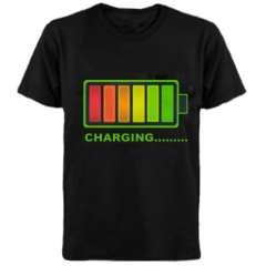 LED T Shirt Sound Activated Light Up Rave Shirts