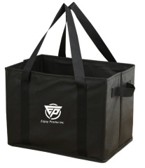 Insulated Food Delivery Bag, Reusable Shopping Grocery Tote