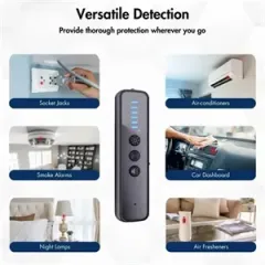 Military Hidden Camera Detector-GPS Tracker Bug Sweeper