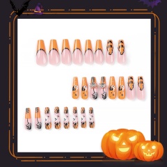 Halloween Press On Nails Manicure Nails