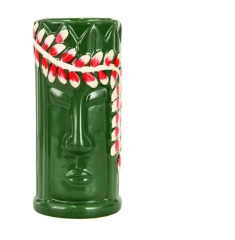 Bar Tiki Cocktail Glass Hawaiian Ceramic Mug