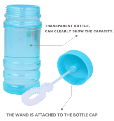 Outdoor 4OZ Bubble Bottles with Wand
