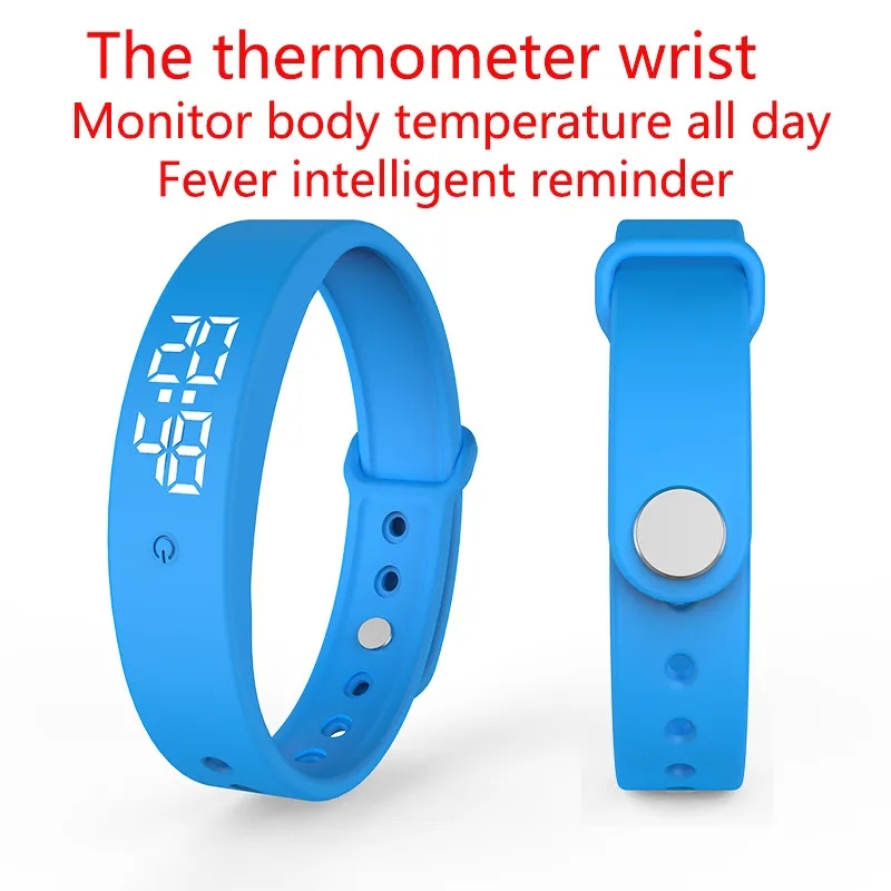 Vibration Reminder Silicone Smart Bracelet