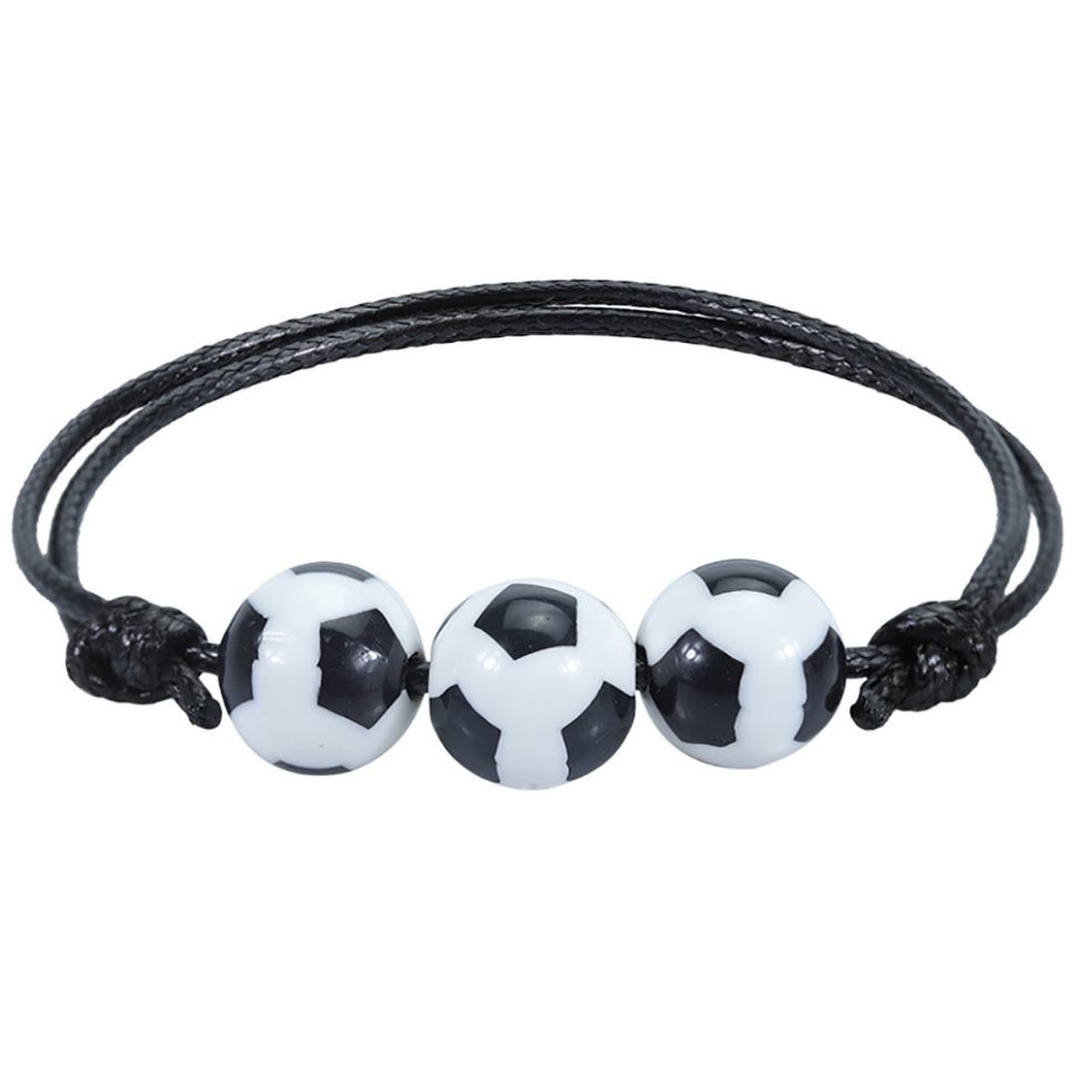 Basketball/Football/Soccer/Baseball/Rugby Beads Bracelet