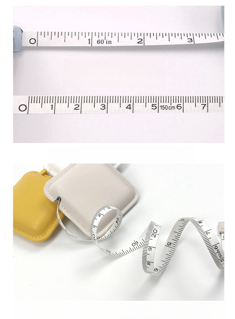 Mini PU Soft Automatic Retractable Tape Meas