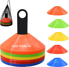 Soccer Cones with Carry Bag and Holder for Training,50 Pack