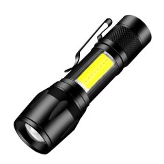 Mini LED Camping Pocket Flashlight with Side Light