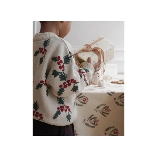 kongessloejd  holiday knit - holly