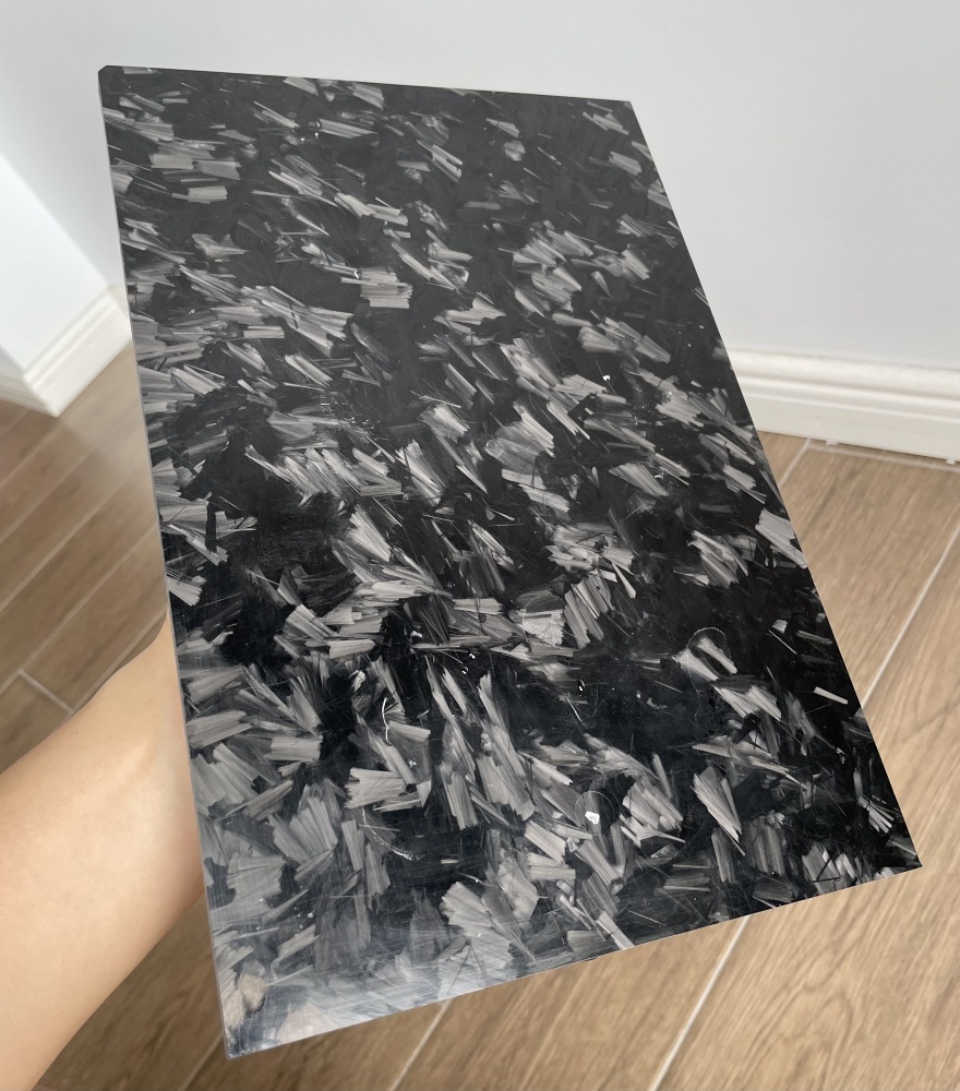 Natural Black Shreded Carbon Fiber