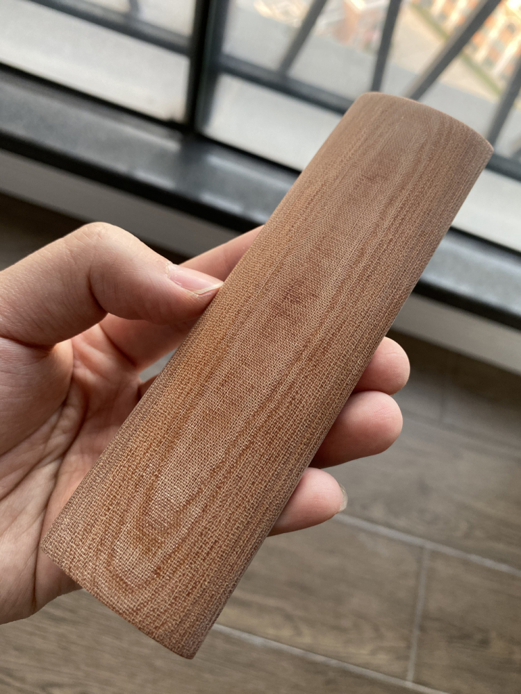 Natural Brown Linen Micarta Scales