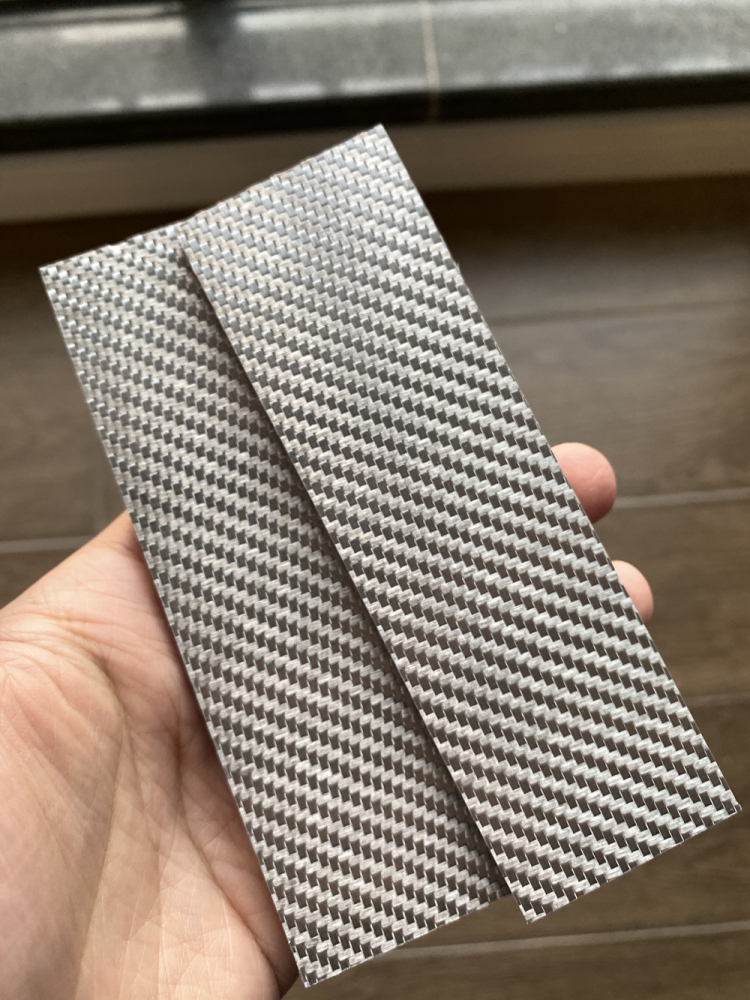 Silver Twill Fiberglass