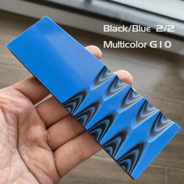 Black/Blue Multicolors G10 Scales